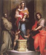 Andrea del Sarto Madonna of the Harpies china oil painting reproduction